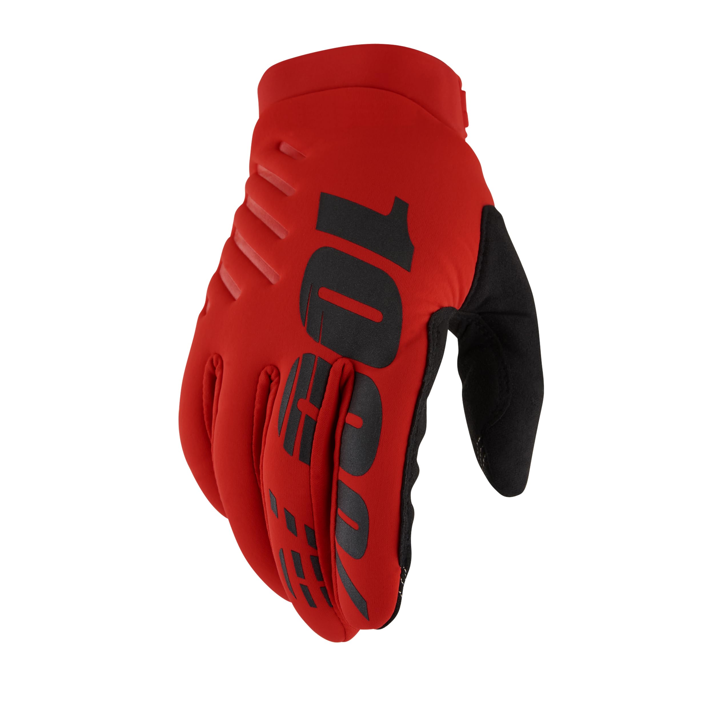 100 BRISKER Cold Weather Motocross Mountain Bike Gloves - Warm Winter MTB MX Powersport Racing Protective Gear