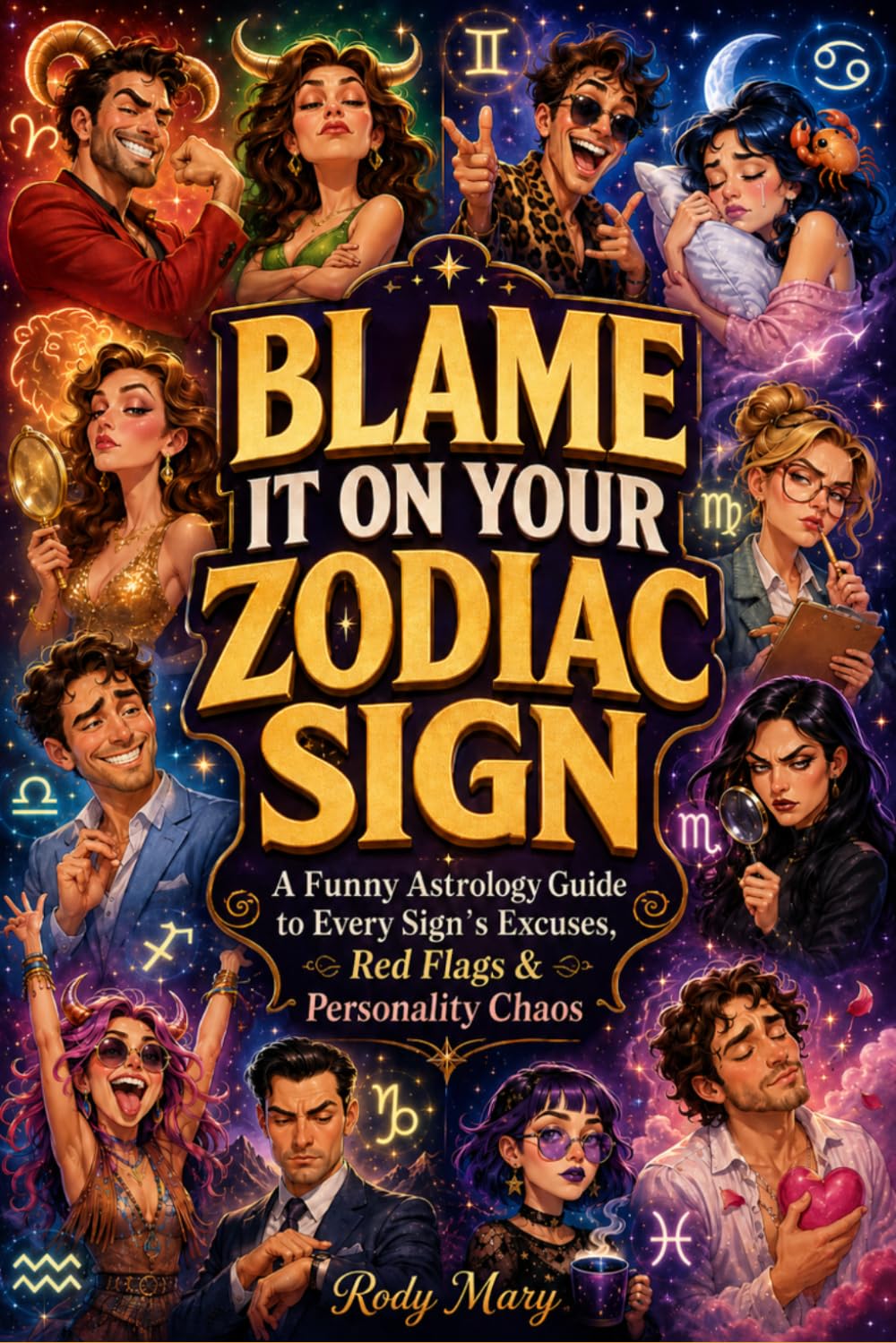 Blame It on Your Zodiac Sign: A Funny Astrology Guide to Every Sign’s Excuses, Red Flags & Personality Chaos