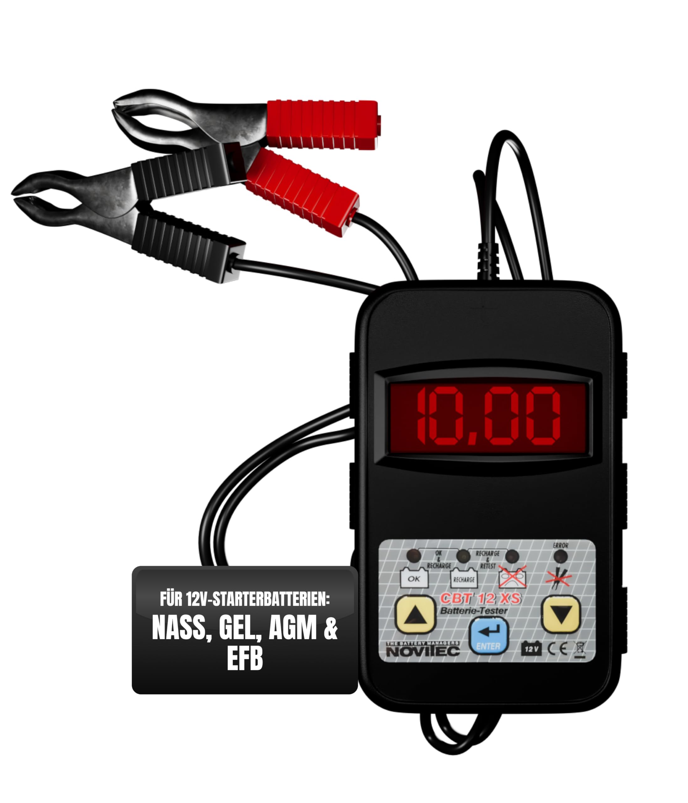 CBT 12XS Battery Tester for 12V Batteries