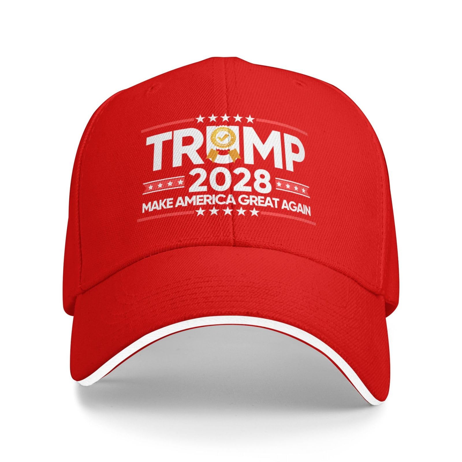 Peiyeety Unisex Red Trump 2028 Hat 47 48 President Hat Cap For Men Women