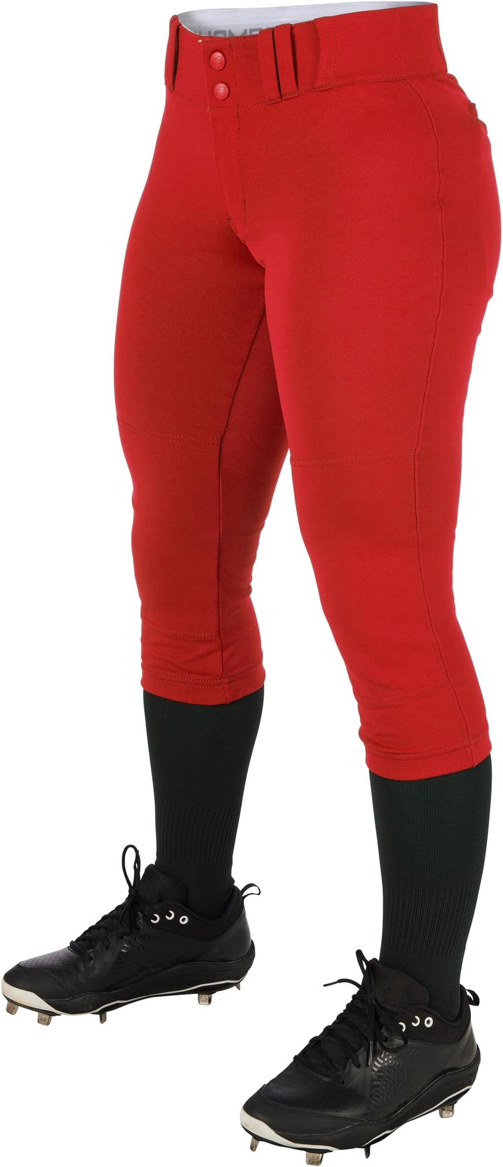 adidas red softball pants