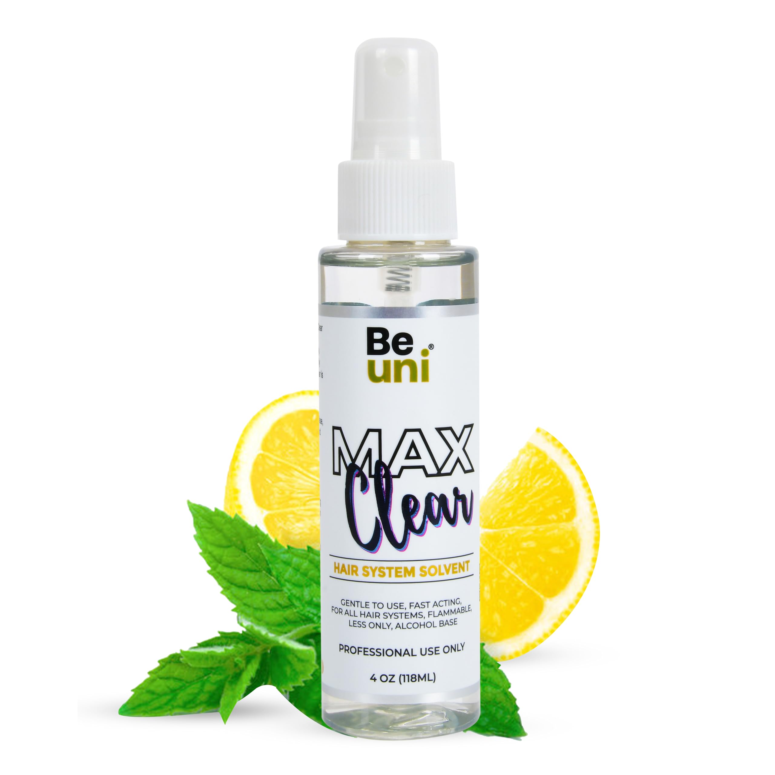 Max Clear Hair Patch/Wig Glue/Adhesive Remover Spray | Adhesive Remover For Hair Patch & Wigs | Fast-Acting | Citrus Flavour | Skin Friendly With No Side Effect (Pack of 1, 118ml)-image-15
