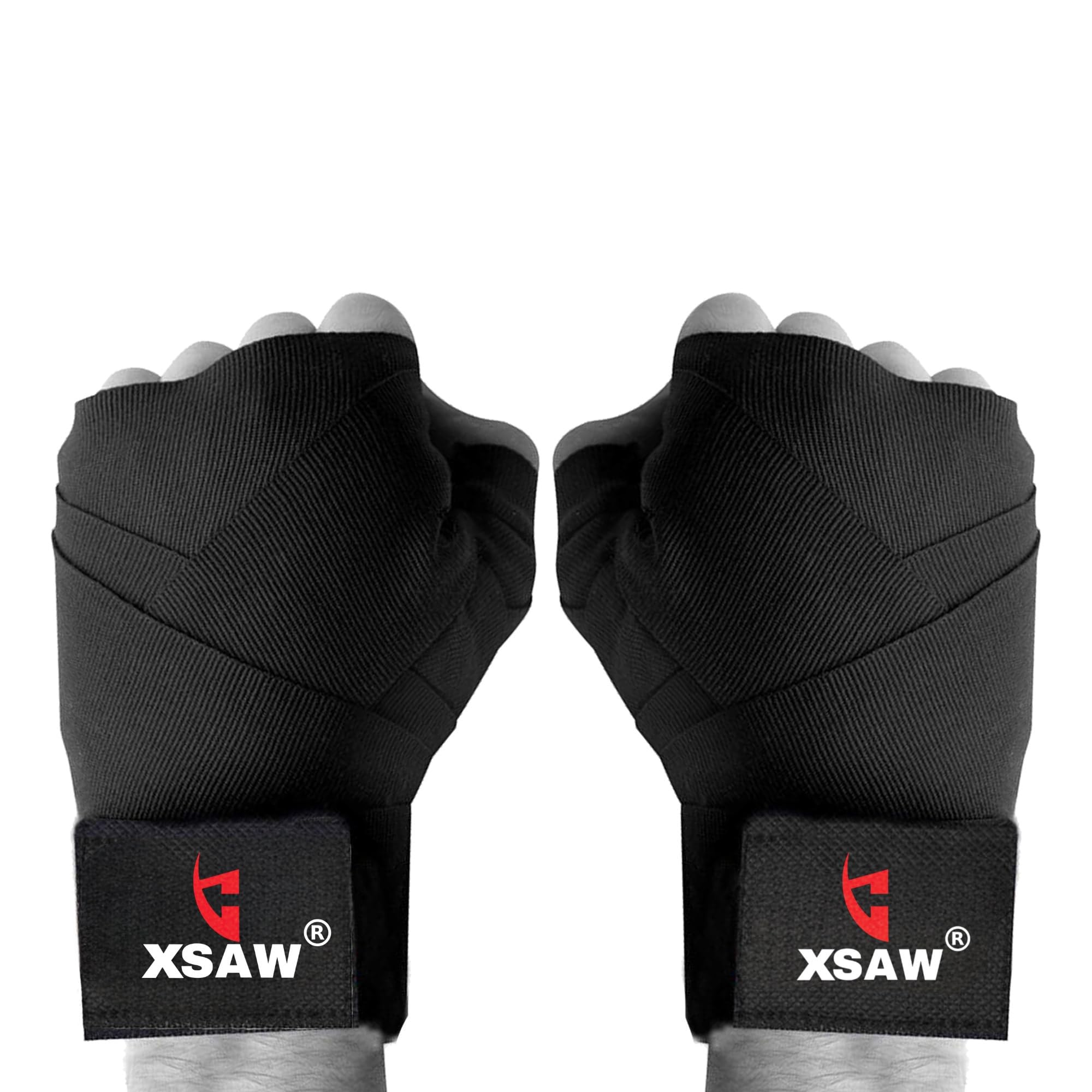 XSAW Men and Women Professional Wrap for Boxing Punching Hand Wraps Wrist Supporter for Gym Boxing Bandage for MMA, Muay Thai, Martial Arts (Black) (B0DF82SJ13) Amazon Price History, Amazon Price Tracker