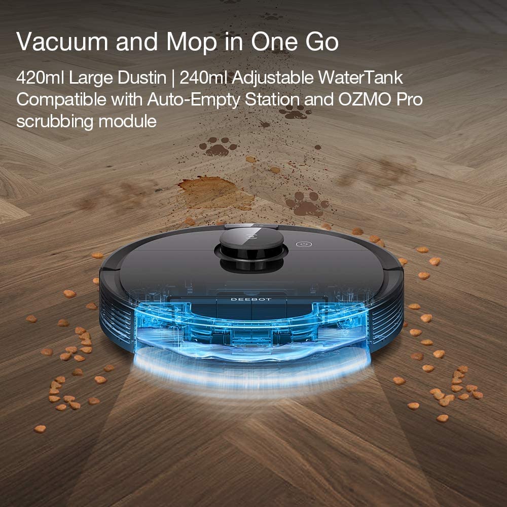 roborock Q7 Max+ Robot Vacuum and Mop Auto-Empty Dock Pure 4200Pa Suction 7 Weeks Runtime Works with Alexa 7 Product Image