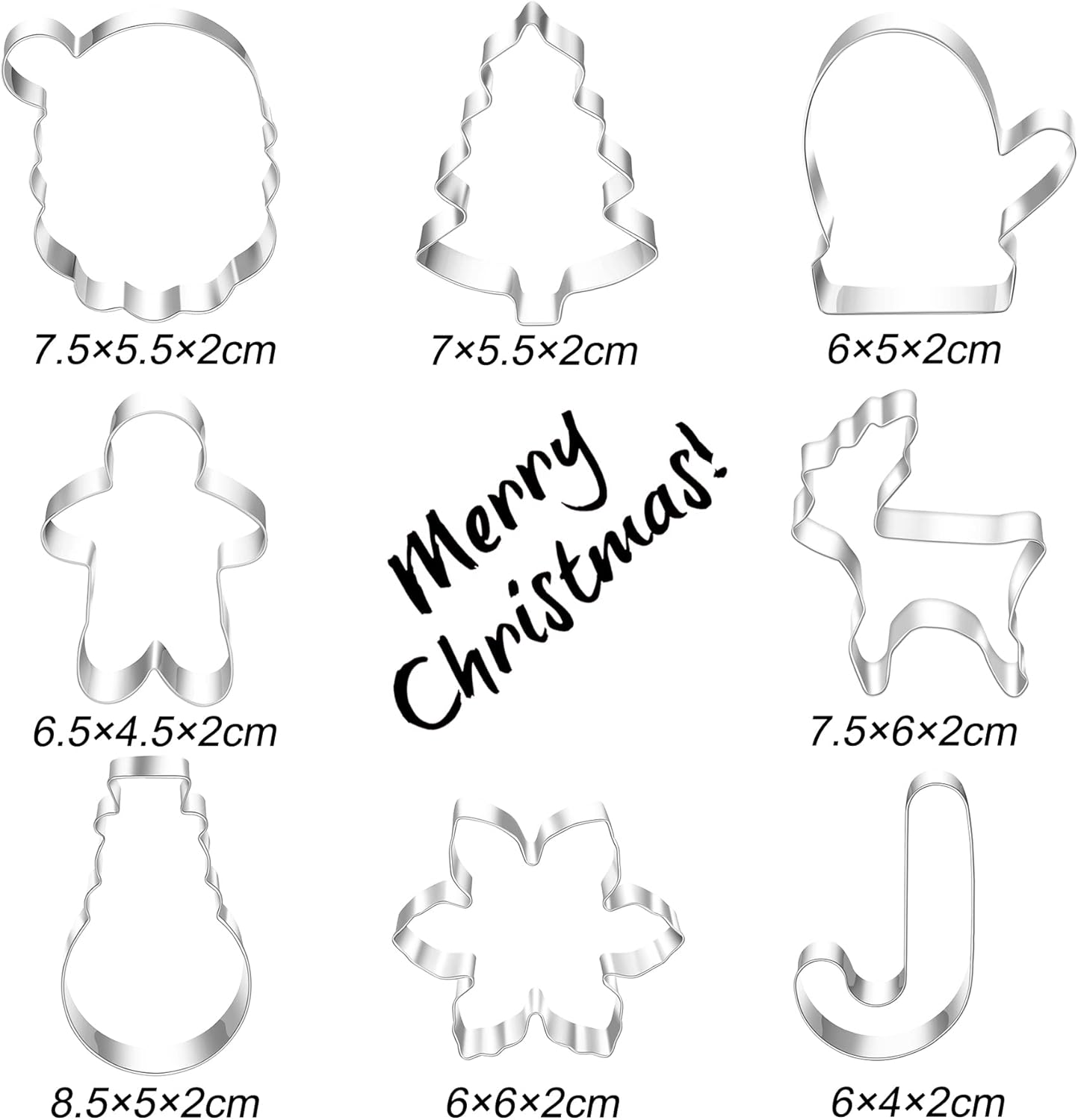 Keksz vágó formák részletei