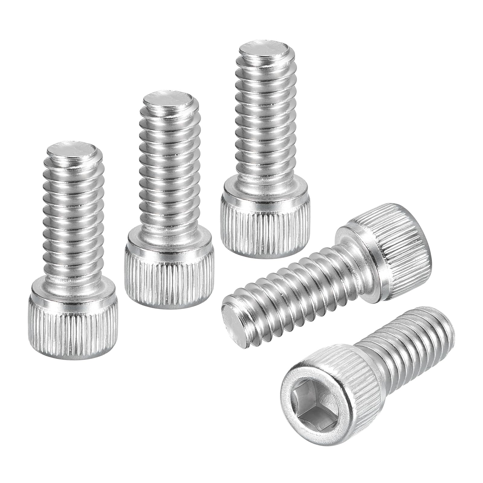 DTGN 1/4"-20x1/2" Socket Head Cap Screws Bolts, 25Pack, Good for Road Bicycle Mountain Bike, Auto, Motorcycle