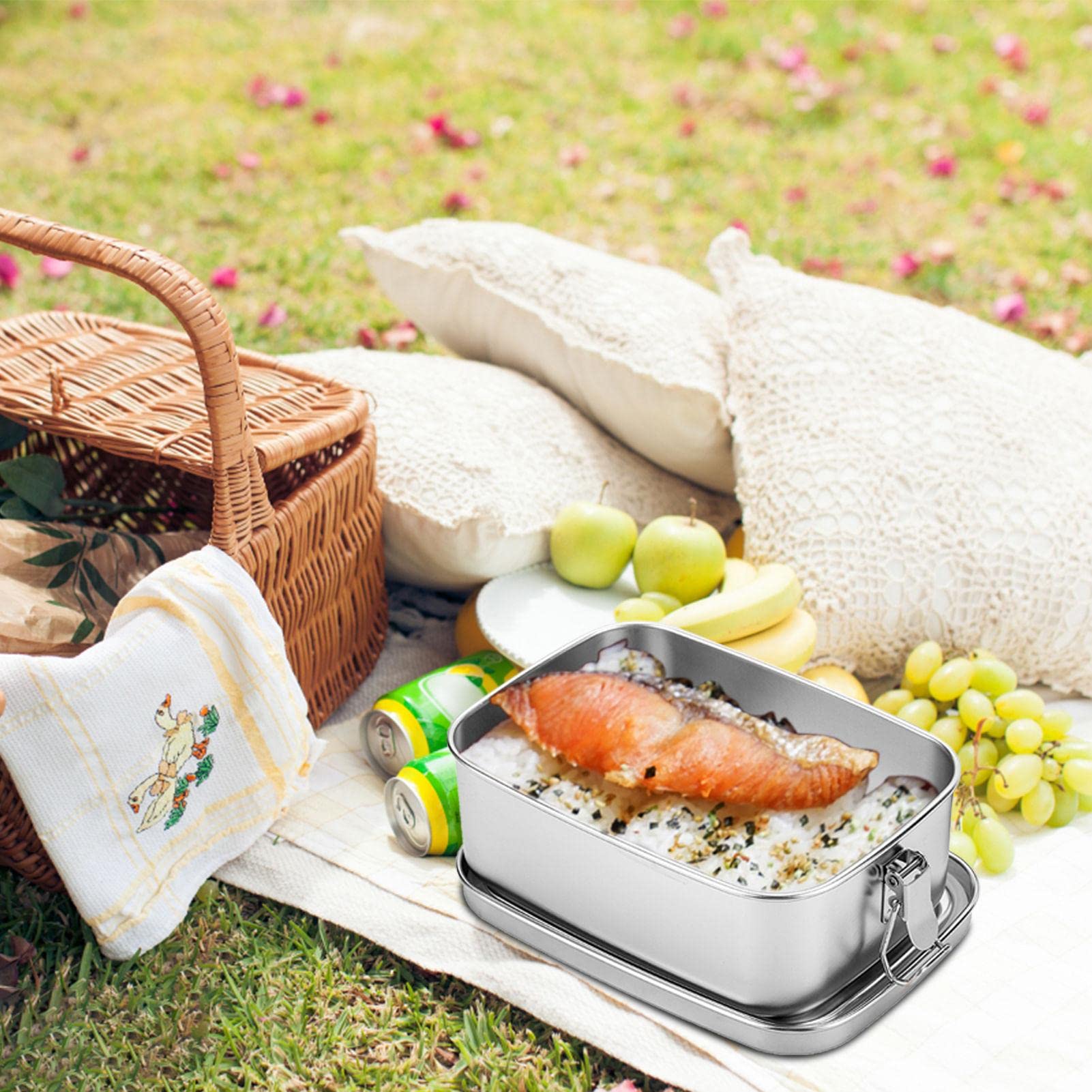 シーガル フードキャリア 弁当箱（ランチボックス） ステンレス 10×3