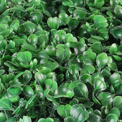 Miniatura 9 de Boshen Paneles de boj artificiales de 10 x 10 pulgadas, 8 piezas, telón de fondo de pared de boj, paneles de pared de seto de boj, telón de fondo