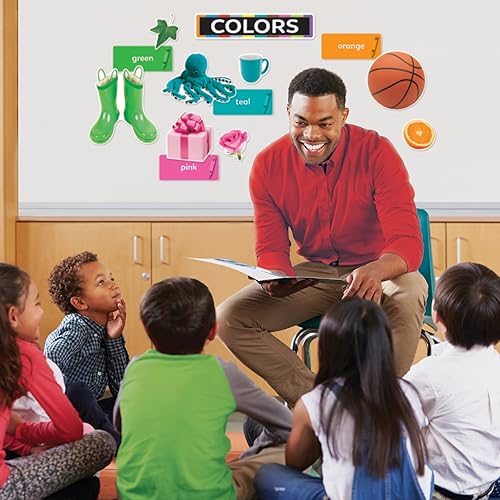 Miniatura 6 de Colors All Around Us Learning Set, por TREND enterprises, Inc., Juego de aprendizaje de borrado en seco, edades 4-8