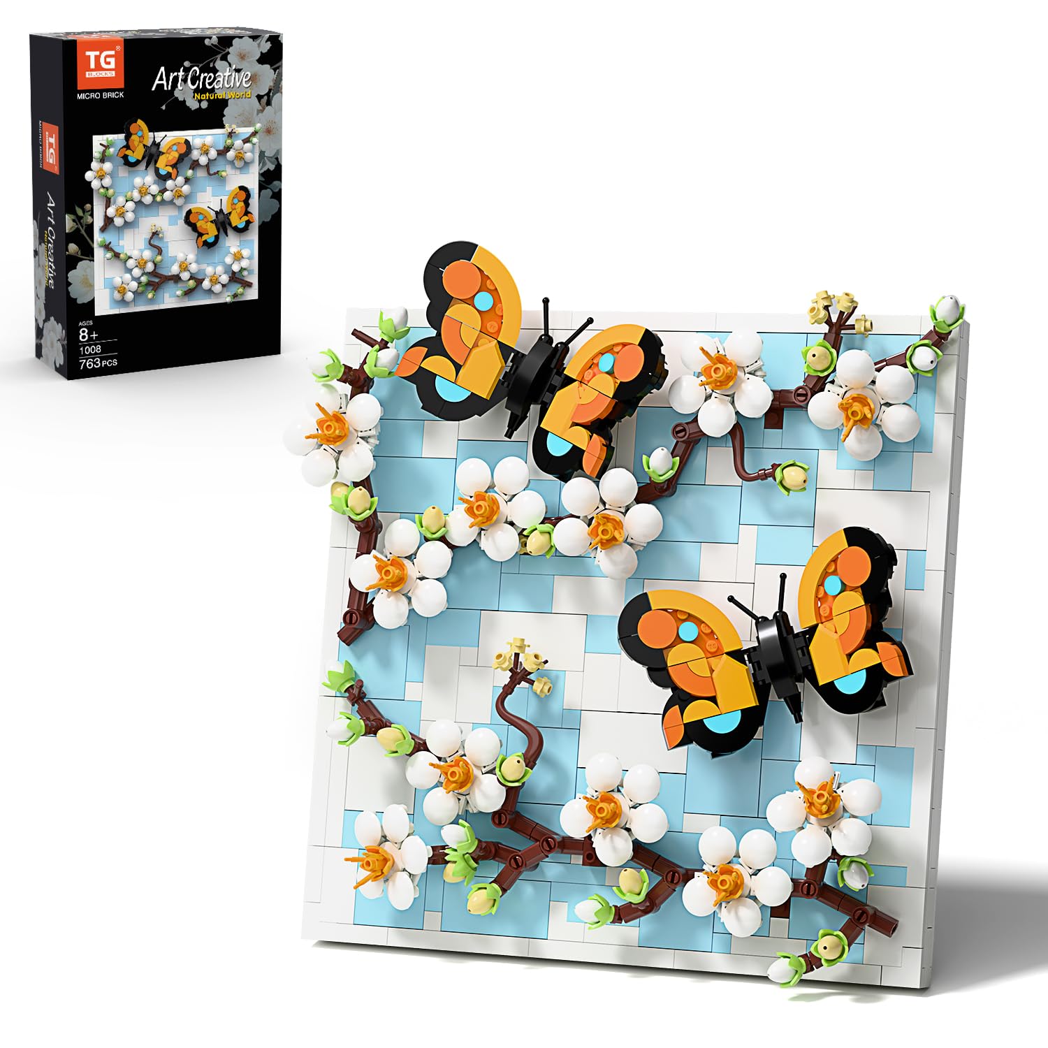 Amazon.com: TG BLOCKS Micro Brick Natural World Building Set, 3D