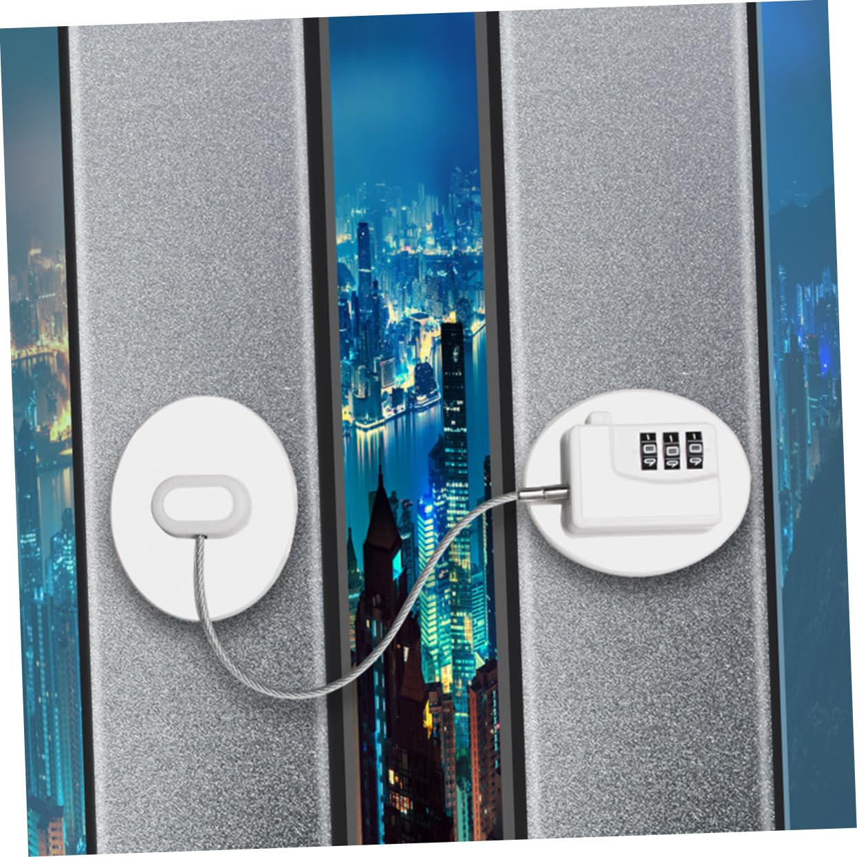 5piezas Cerradura De Seguridad Digital Para Refrigerador Sin Bloqueo Infantil Protección Para Muebles y Electrodomésticos Bebés