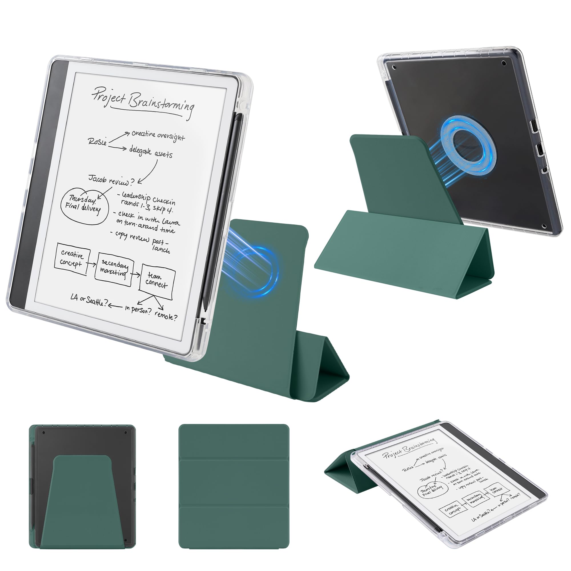 Magnetische 2-in-1 Dreifachhülle für 10,2" Kindle Scribe 2022/2024