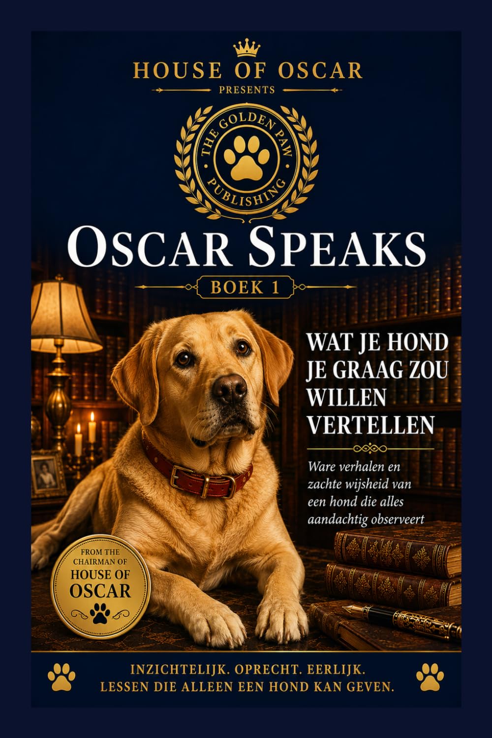 Wat je hond je graag zou willen vertellen: Ware verhalen en zachte wijsheid van een hond die alles aandachtig observeert (Oscar Speaks)
