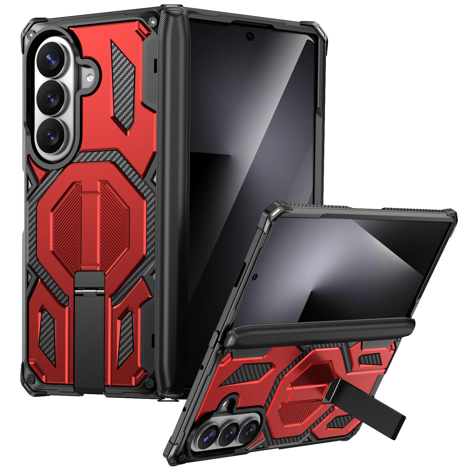 Custodia Stand Per Samsung Galaxy Z Fold 8 Ultra, Cerniera Cover PC
