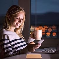 Vista 7 de Juego de 200 posavasos de corcho para bebida de 4 pulgadas, absorbentes de madera en blanco, gruesos, juego para copas de vino, tazas, manualidades