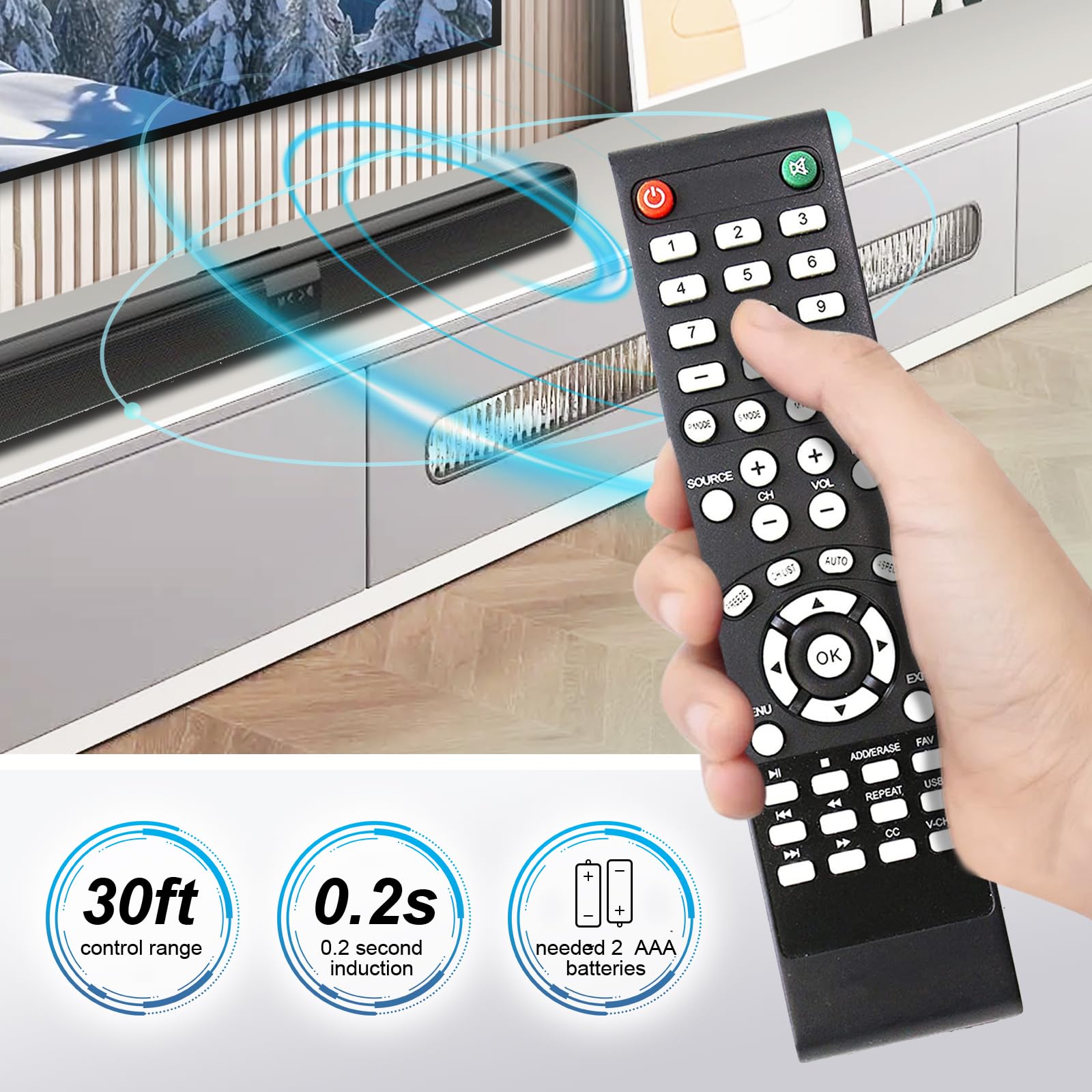 Amazon.co.jp: 新しい要素TVリモートfor elcfw326 elcfw327 elcfw328