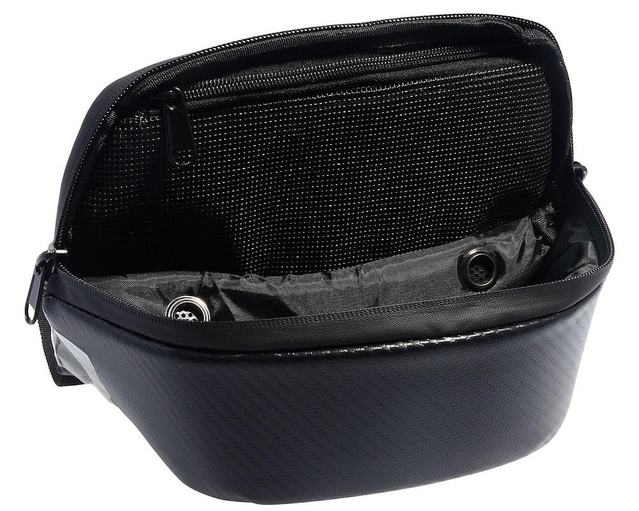 Roller-Lenkertasche Carbon-Look Navi Handy kompatibel mit Vespa GTS, PK, PX