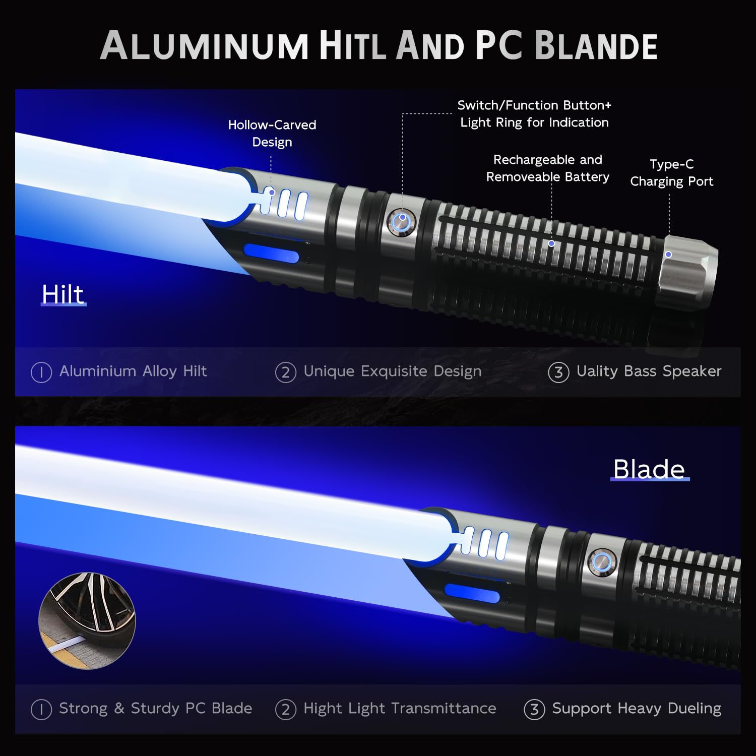 Amazon.co.jp: DUPENGDA Dueling Light Saber – スムーズスイング