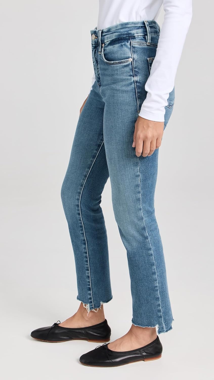 STRAIGHT FIT JEANS | GOOD LEGS BLACK184 by good american - Image 5