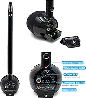 Vista 5 de Otamatone from maywa Denki Digital, normal e inglés (Negro)