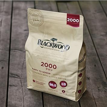 Amazon Co Jp ブラックウッド00 Blackwood 米国最高級ドッグフード 正規品 離乳後 老齢期 kg 5kg 4袋 ペット用品