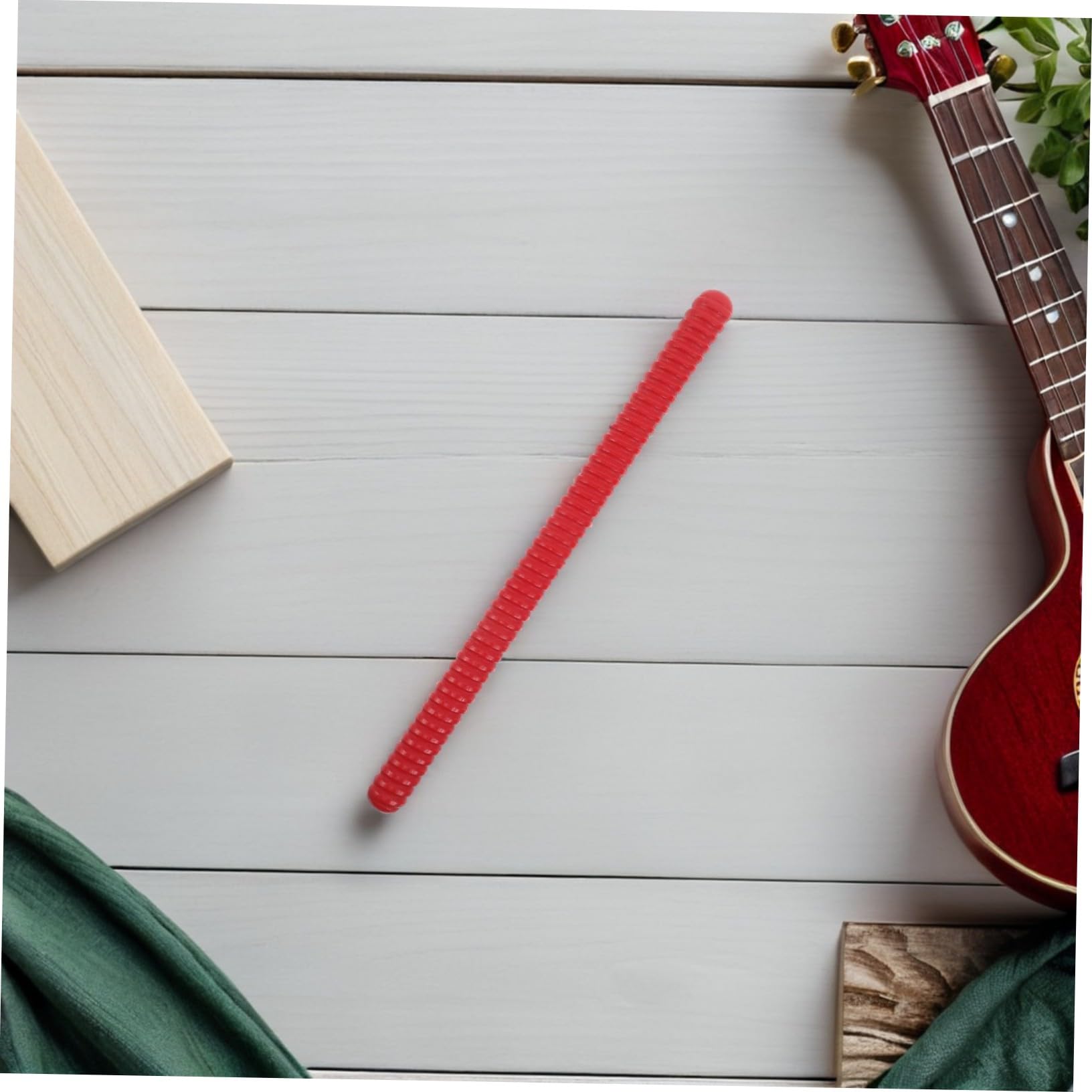 TOYANDONA 4 Piezas Palitos De Ritmo para Instrumentos Musicales De Madera Espiral Palitos De Percusión Aula Escuela y Espectáculos Ritmo