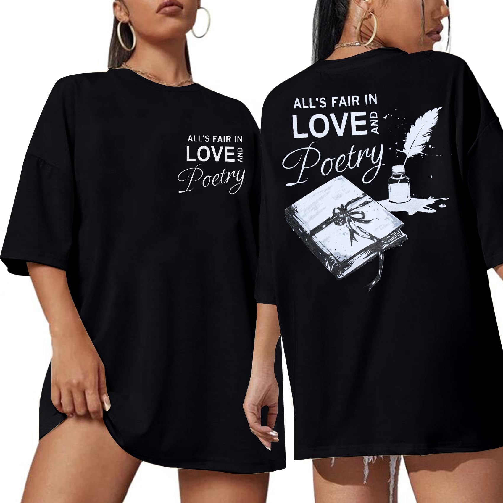UNIQUEONECountry Music Concert Oversized Shirt - New Album Tshirt Casual Short Sleeve Tee Top