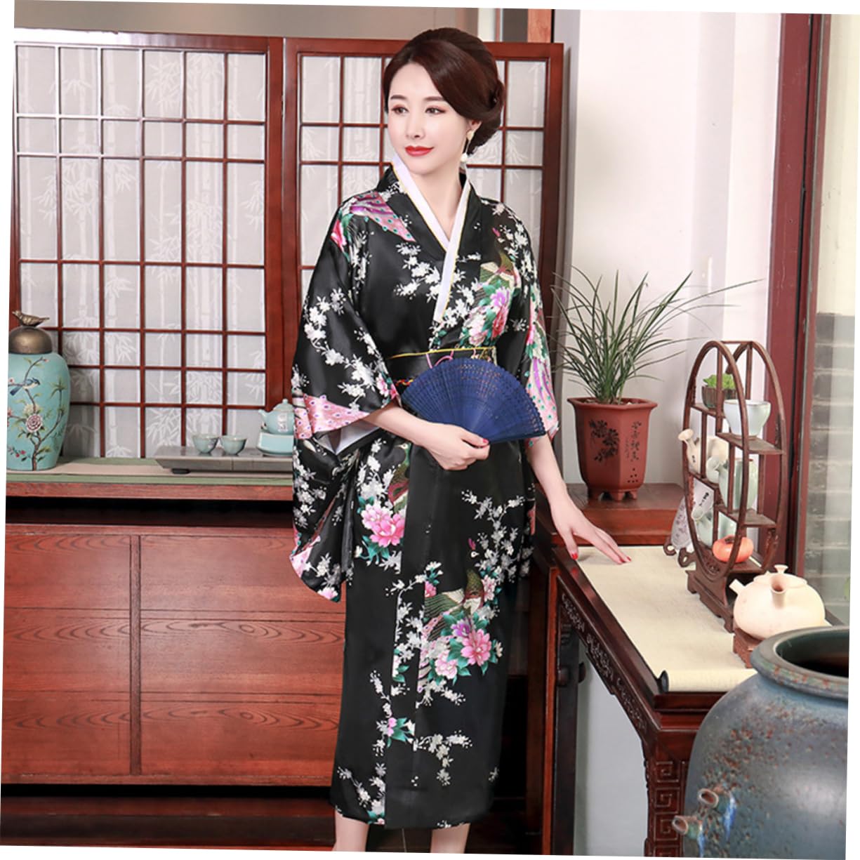 Costume del Kimono Kimono per Le Donne Kimono Tradizionale Giapponese Giapponese Vestito da Casa per Le Donne Costume Tradizionale Giapponese Kimono Moda Giapponese