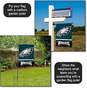 Philadelphia Eagles Double Sided Garden Flag