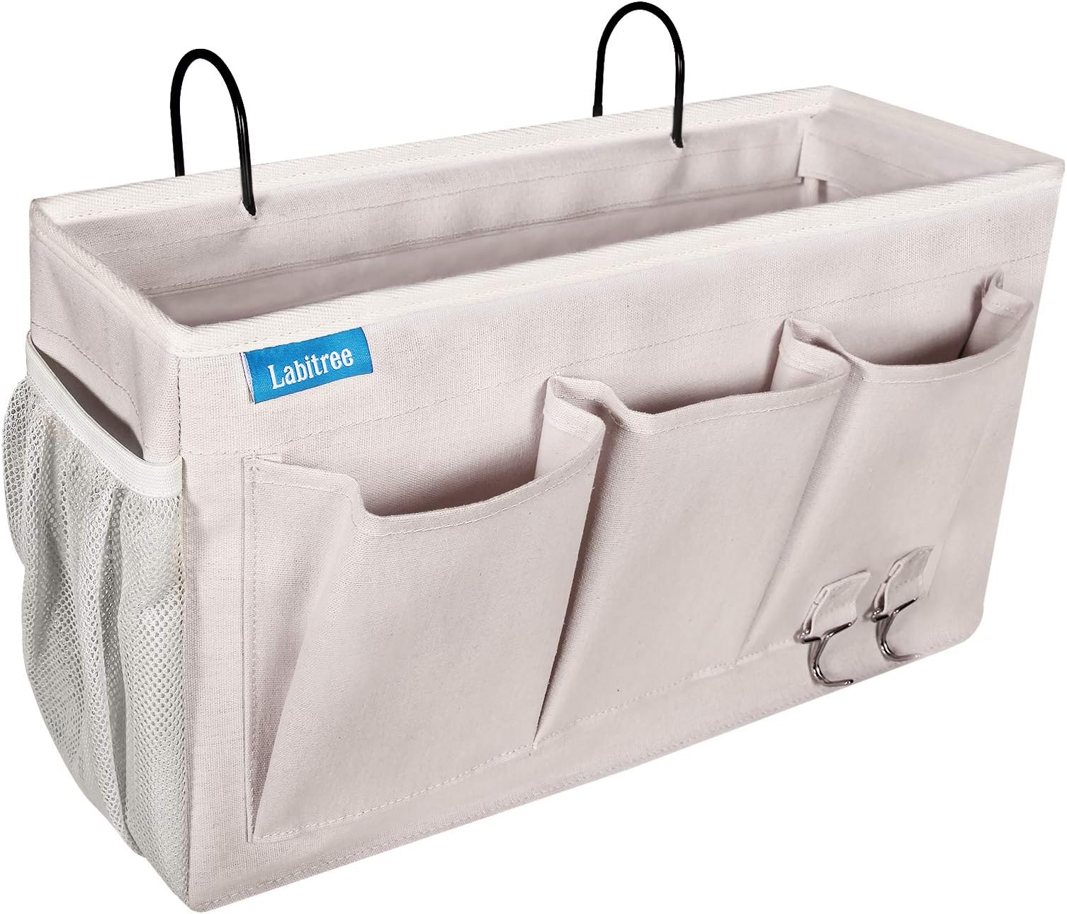 Kanrichu 2pcs Bedside Caddy Storage Organizer, Hanging Bag