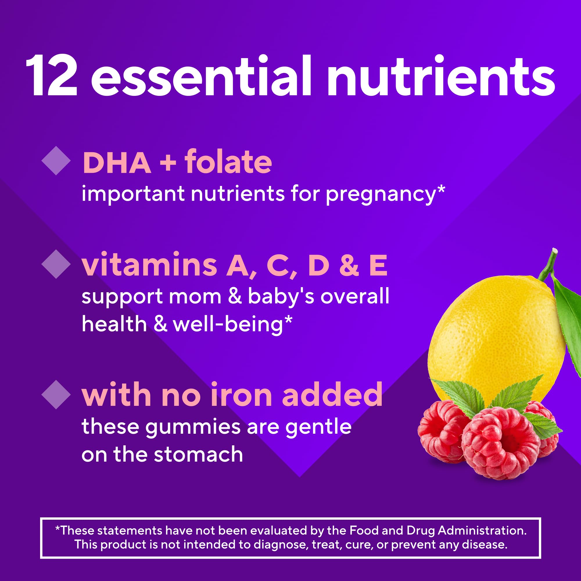 Vitafusion Prenatal Vitamin Gummies for Women | 90 Count | Folate & DHA — Amazon image 5