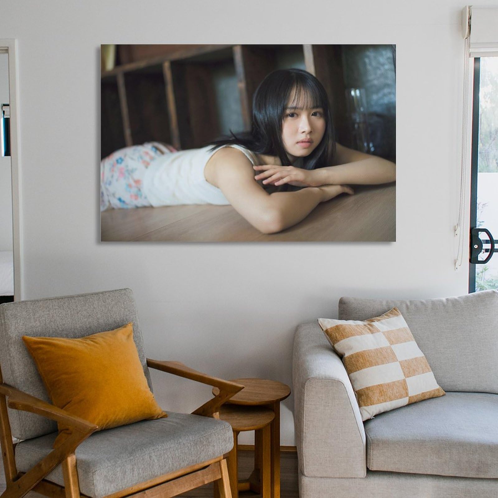 Amazon.co.jp: 上村ひなの(日向坂46)最新グラビア水着画像写真ポスター
