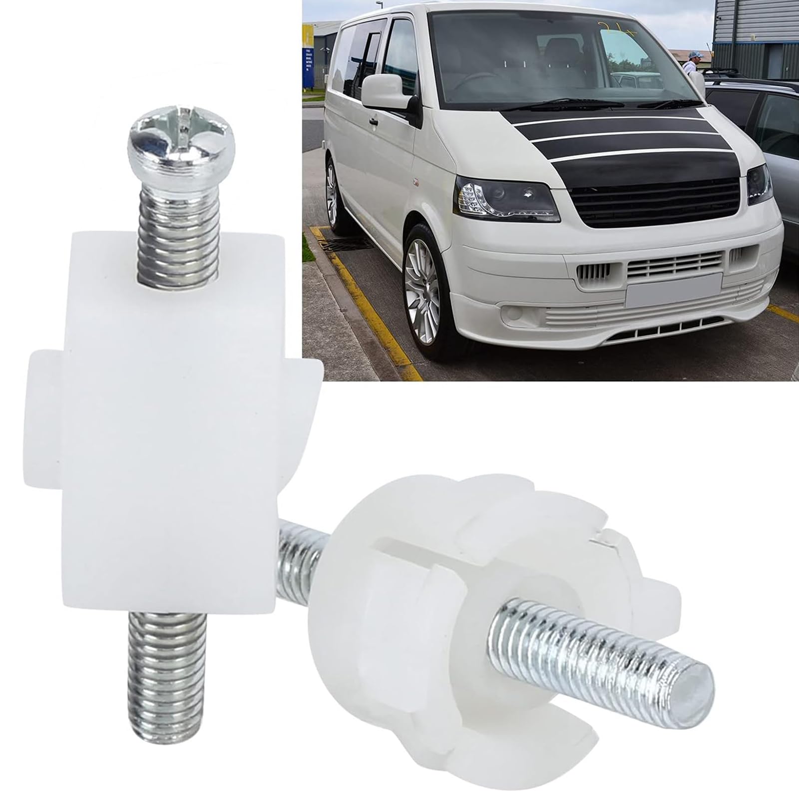 Car Headlight Clip Headlamp Adjusting Screw for Eurovan/Bus 1990-2003 Replaces 701941141A