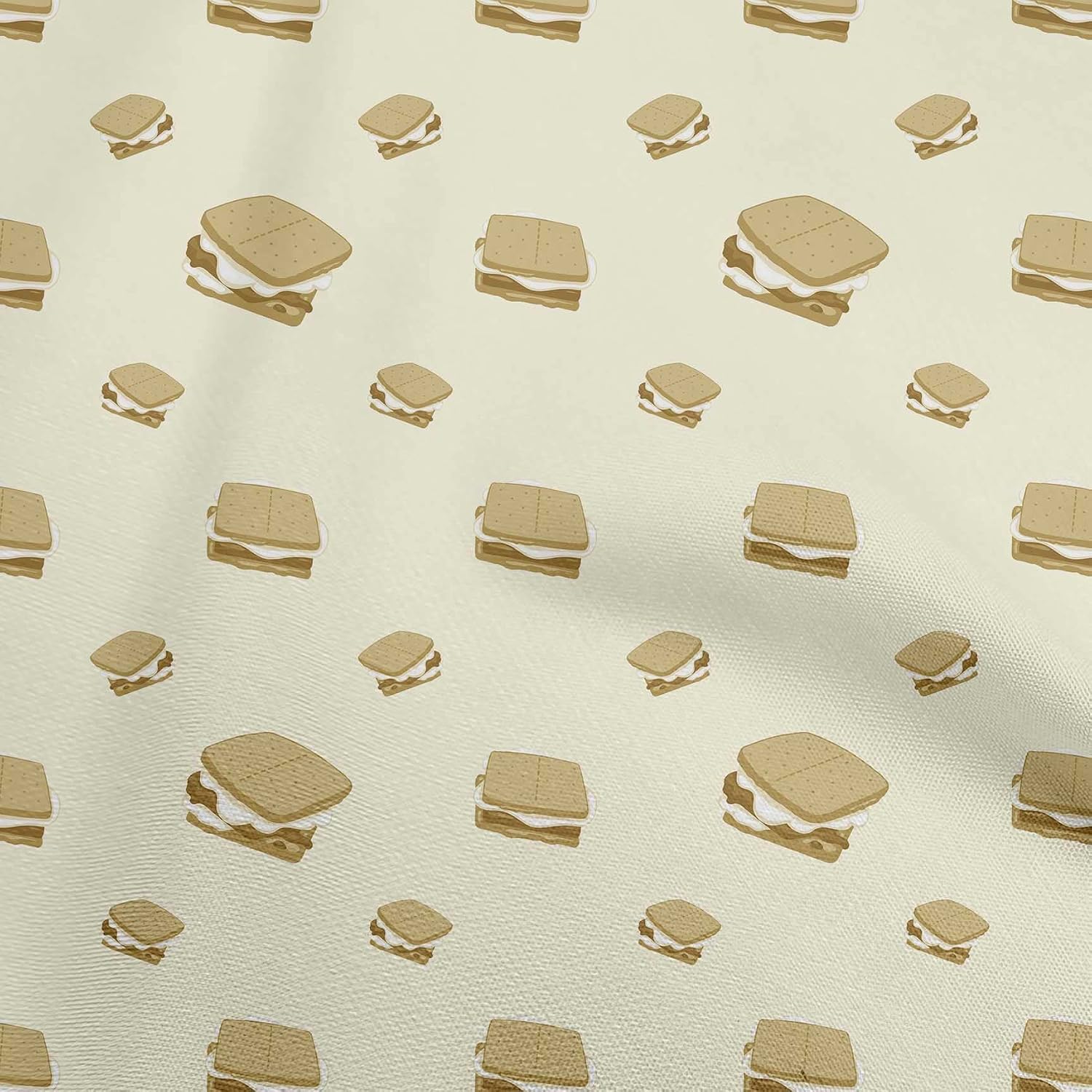 oneOone Silk Tabby Medium Yellow Fabric Food DIY Clothing Quilting Fabric Print Fabric By Yard 42 Inch Wide-8240