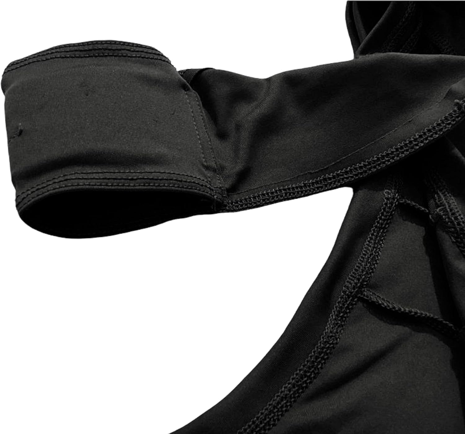 Majestic Ally Premium 4-Way Stretch Spandex/Elastane Horse Shoulder Guard for and Protection, Large, Black