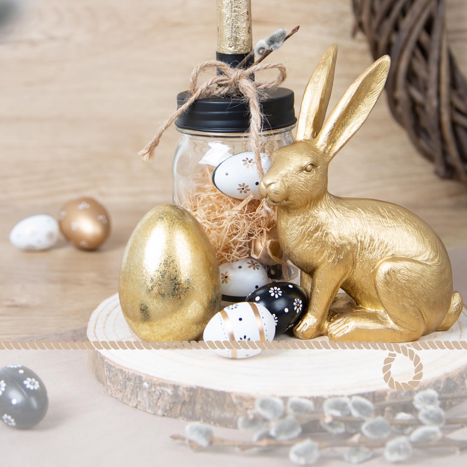 Set Di Ciondoli Di Pasqua Fai Da Te: Uova, Coniglietti, Polli E Fiori, Per Decorare Asilo E Casa