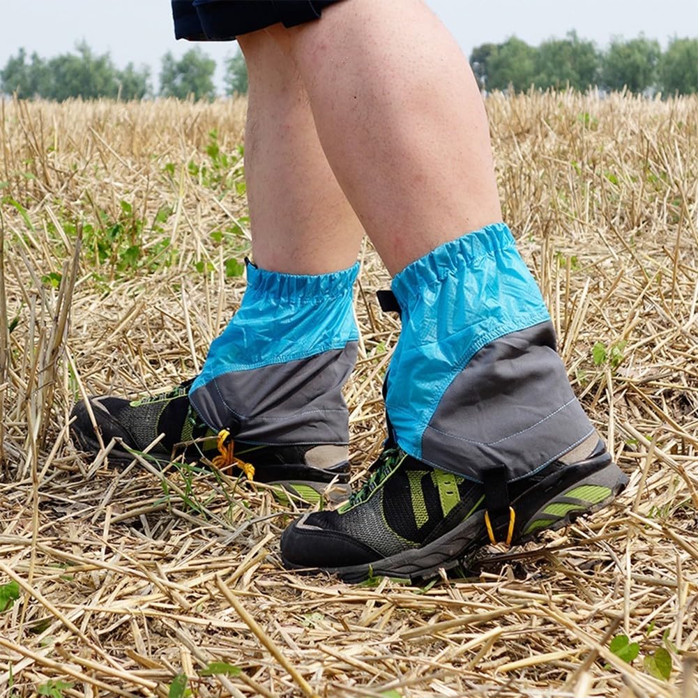 Guêtres de randonnée imperméables homme femme 20D silicone boucle camping escalade trekking ski