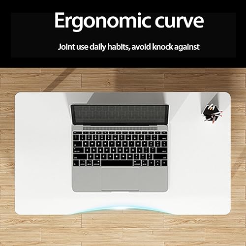 Miniatura 5 de YOZUMD Escritorio para computadora, escritorio de oficina pequeño de 27.6 in, mesa de estudio para niños con patas sólidas, escritorio de madera