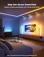 Vista 8 de Govee Smart LED Light Bars, 31 Inch RGBIC WiFi Light Bars with Scene and Music Modes, Multiple Placement Options Suitable for 70-85 inch TVs, Works