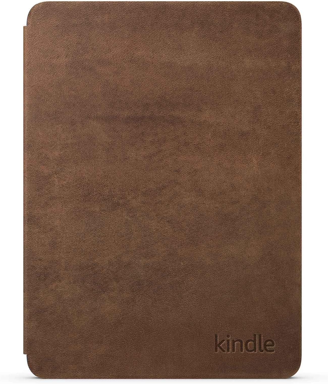 【Kindle Paperwhite 第12世代・Kindle Colorsoft用】Amazon純正 プレミアムレザーカバー (ウォルナット)