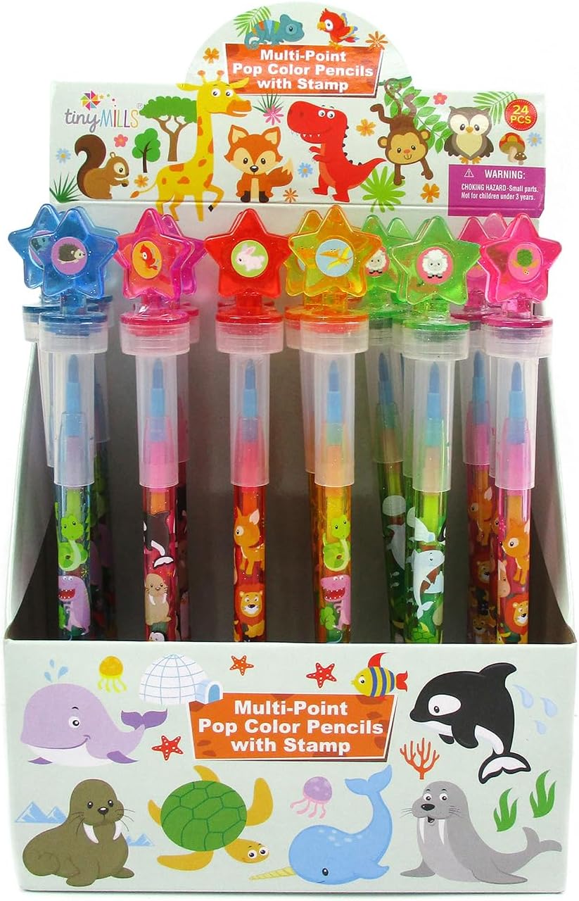 TINYMILLS 24 Pcs Fall Harvest Thanksgiving 2 in 1 Stackable