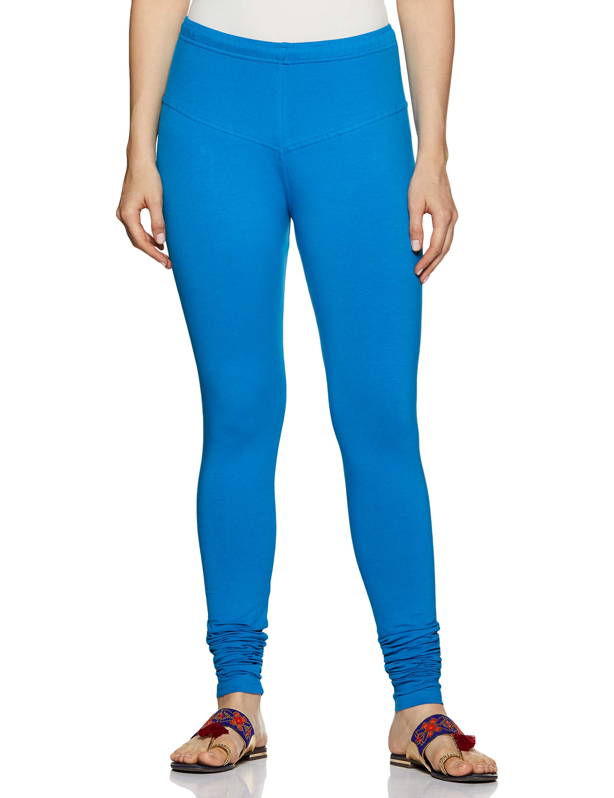 rupa Softline Women's Slim Leggings (SL28VIBRANT Blue_FS_Vibrant Free)-picture-11