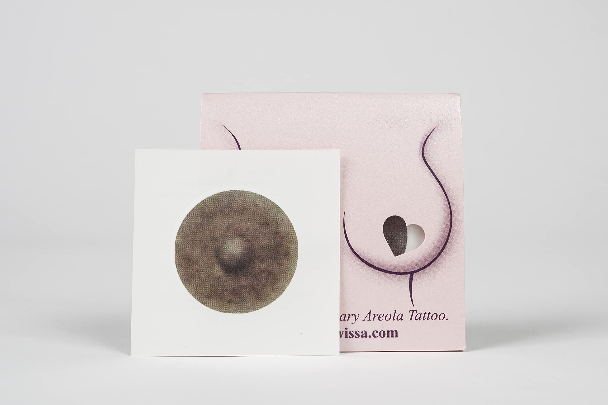 Temporary Areola Tattoo (Medium, Brown)