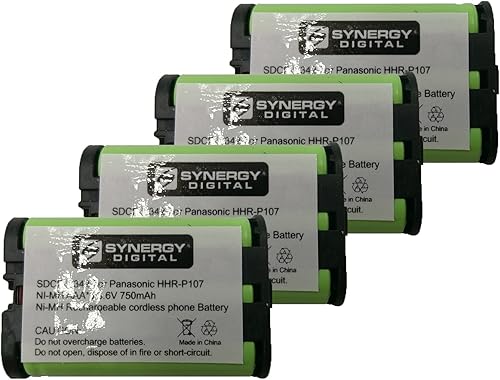 Energizer ER-P107Batería de Teléfono inalámbrico Combo-pack incluye 4x EM-CPH-514pilas