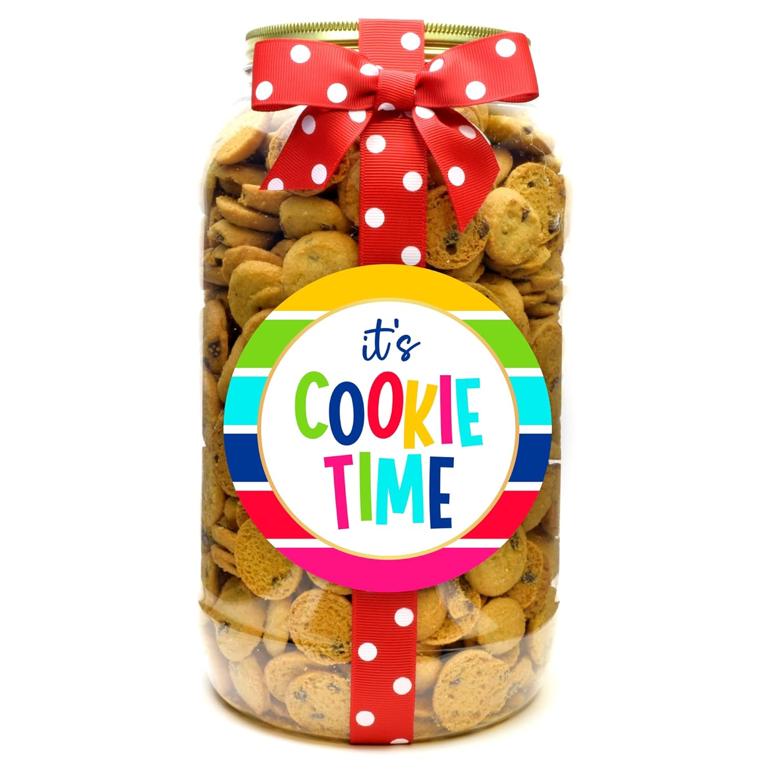 Nam's Bits Chocolate Chip Cookies - Cookie Time Gallon Jar - HSCT