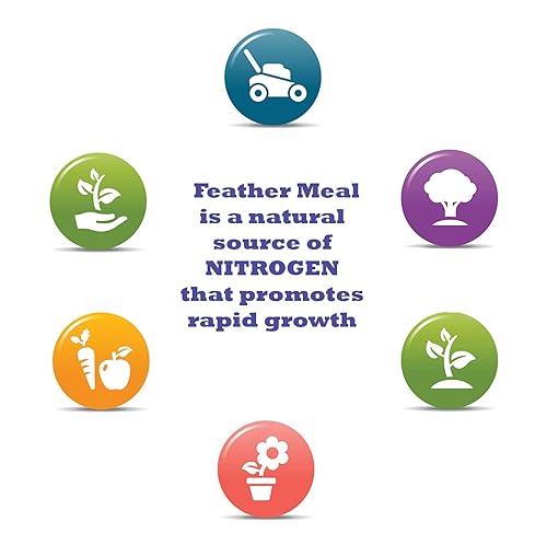 Miniatura 13 de Fertilizante natural de harina de huesos de jardín Mezcla granular 2 libras..