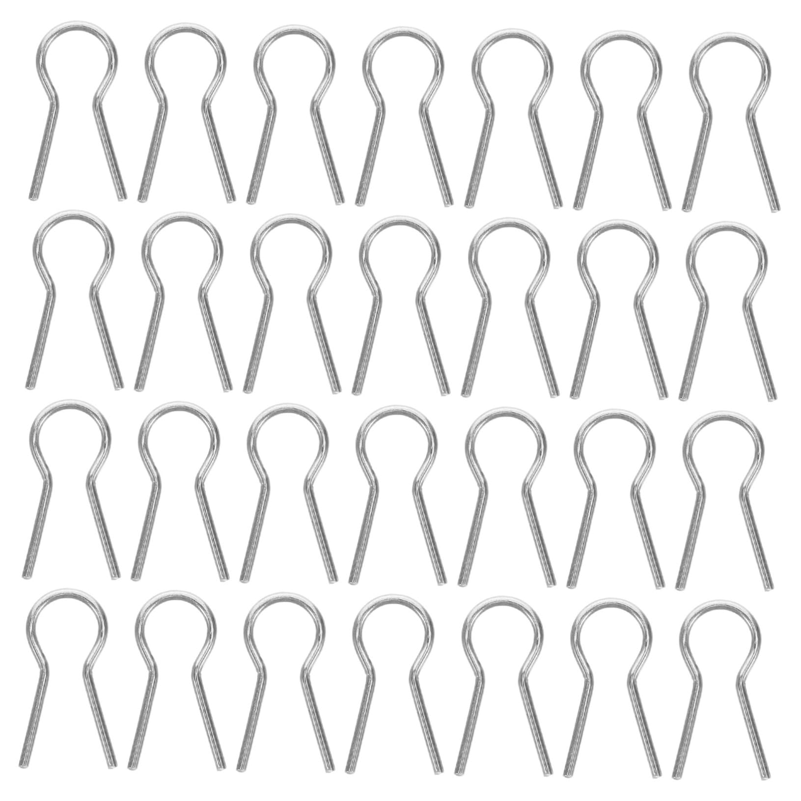 CIMAXIC DIY Pottery Crafting 100pcs High Temp R-Type Kiln Hanging Needles Nonstick Break Resistant