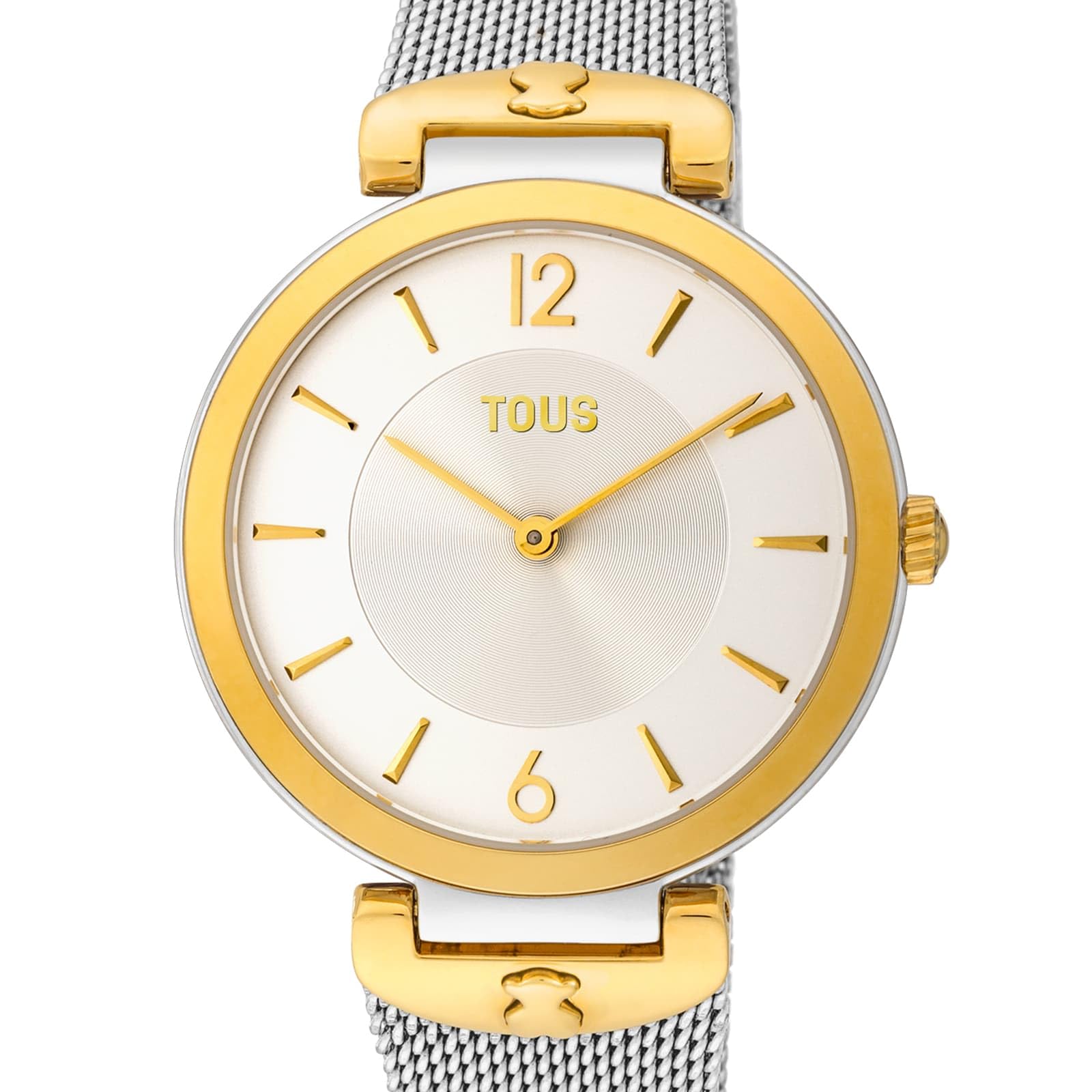 TOUS Watches s-Mesh Reloj para Mujer Analógico de Cuarzo con Brazalete de Acero Inoxidable 200350500