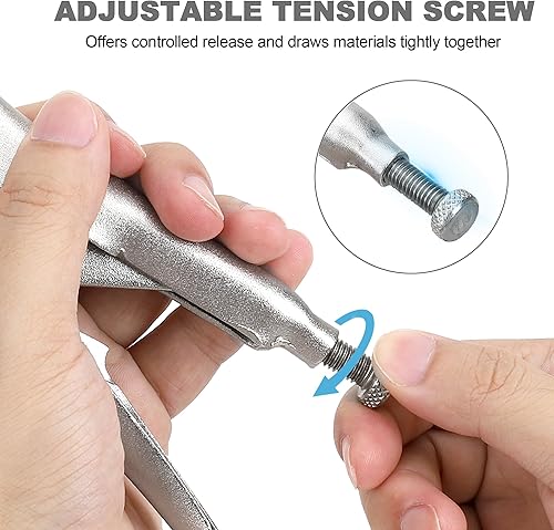 Miniatura 3 de FASTPRO Juego de alicates de bloqueo de 4 piezas, alicates de agarre Vice Grips incluidos 5", 7", 10" mandíbula curva y mandíbula recta de 6-1/2"