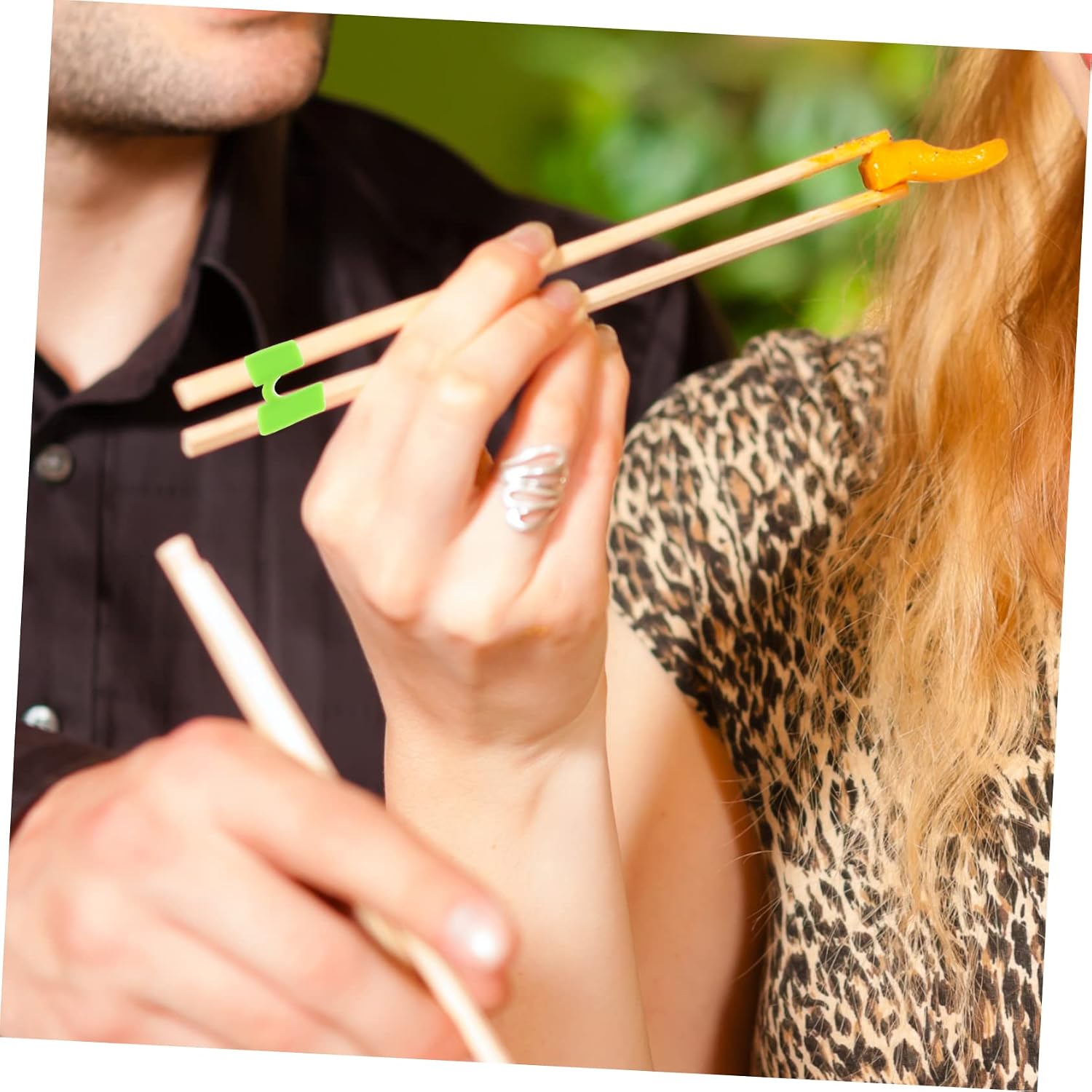 5pcs Reusable Chopstick Helpers Plastic Beginner Training Aid
